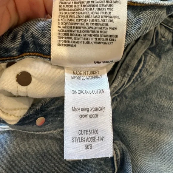 Agolde 90’s Mid Rise Loose in Major | Sz: 24 - Picture 7 of 15